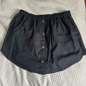 Anthropologie black skirt size medium NWOT